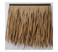 Artificial Thatch Tile Fake Straw PE Plastic Artificial Thatch Roof Antique Brick Decorative Garden Scenery Artificial Thatch Simulation Thatch(Yellow e,2pcs)