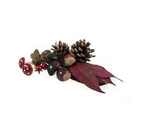 Artificial Toadstool Mix Bag - Autumn Leaves Pinecones Acorns - 50g Mix