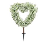 Artificial Topiary | 65 cm Decorative Stakes for Saint - Decorative Garden Stakes in Heart Shape for San,for Garden Pot Planted Yard All Seasons Lawn Spring Wedding Sti
