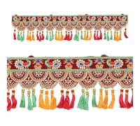 Artificial Toran Hanging Peacock Design Garland Door Toran Decorative Hanging Bandanwar Indian Wedding Pooja Festival Theme Diwali Décor Traditional Bandhanwar Home Entrance Temple Mandir(Size:-35")
