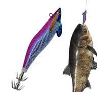 Artificial Totani | Realistic Glow Jig Tackle for Squid - Suitable for Launching in Water from Boat, Dock, River, Lake, Stream, Pond for Beginners and Enthusiasts