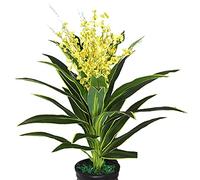 Artificial Tree 3.5ft Artificial Plant Gorgeous Tropical Dracaena Tree,with Pot,Greenery Plants Indoor Outdoor Decor Decorate (D)