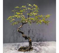 Artificial Tree Artificial Island Spring Flowers Tree Green Faux Plant with Japanese Landscape Art - Modern Home Office Living Room Floor Decor Enhance Your Garden(10FT)