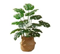 Artificial Tree Artificial Monstera Plants Plastic Tree With Flower Basket Branch Fake Home Living Room Office Decor Fake Decor