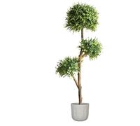 Artificial Tree Artificial Topiary Potted Plants Fake Tree For Home Garden Outdoor Indoor Decor Fake Decor(140cm)