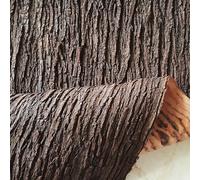 Artificial Tree Bark 39.37in*39.37in PU Fake Bark for Pipes & Poles Wrapping, Indoor/Outdoor Decoration