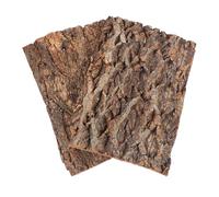 Artificial Tree Bark Decor 2Pcs for Reptile Terrarium, Climbing Platform for Small Pets and Spiders