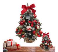 Artificial Tree Decoration, Christmas Tree Figure, Table Decoration, Christmas Tree Improves the Christmas Atmosphere, Seasonal Decoration, Robust and Durable Christmas Decoration