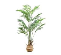 Artificial Tree Large Artificial Palm Tree With Pot Fake Plant Potted Plastic Leaf Tropical For Home Garden Living Room Decor,B,180cm