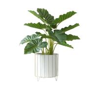Artificial Tree Nordic Tropical Plants Artificial Tree Green Leaves Fake Tree Fake Plants Bonsai For Home Office Decoration,A