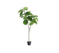 Artificial Tree Simulation Plant Artificial Linden Tree New Leaf Ficus Potted Plant Clothing Store Decoration Ornaments Decorate (70cm)