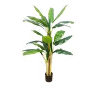 Artificial Trees, Artificial Banana Tree Potted Simulation Bonsai Green 120-180cm(180cm)
