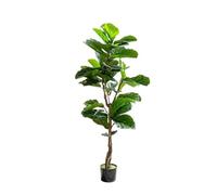 Artificial Trees, Artificial Fiddle Leaf Ficus Tree 120cm To 170cm For Home Office Exhibition Decor(140cm)