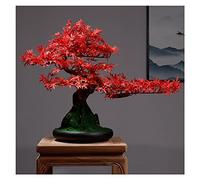 Artificial Trees Artificial Tree Bonsai Office Artificial Leaf Decoration Ceramic Flower Pot Artificial Moss Suitable For Home Living Room Simulated Pine,Gold