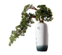 Artificial Trees Artificial Tree Bonsai Wooden Branches Simple And Natural Simulation Of Welcoming Pine Potted Plants Chinese Ceramics Living Room And Office Decoration Simula