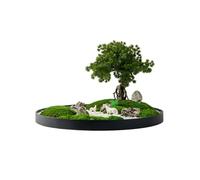 Artificial Trees Round Table Center Turn Decorative Chinese Greenery Ornaments Light Luxury Floral Hotel Table Simulation Tree Ornaments Simulated Pine