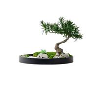 Artificial Trees Round Table Center Turn Decorative Light Luxury Floral Hotel Table Simulation Tree Ornaments Chinese Greenery Ornaments Simulated Pine