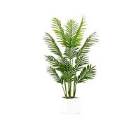 Artificial Trees Simulated Green Plant Decoration Floor Bionic Fake Tree Large Potted Living Room Indoor High-End Luxury Landscaping Tree Simulated Pine,Gold,1.4m