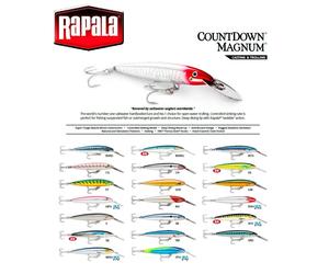 Artificial Trolling Rapala Countdown Magnum 7 cm Fishing Lure CD-7 Bait Trolling