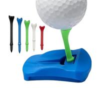 Artificial Turf Tee, Swing Aid, Golfer Training Gear with Quick Shot, Compact Practice Set with Easy Drive, Home Accessories for Tournament Clubs Garden Range Park Backyard Golfers Boyfriends Fathers