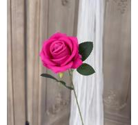 Artificial Velvet Bloom for Wedding Door Wreath Base Living Room Wall Art Integration and Table Pairing (K)