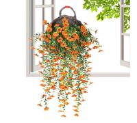 Artificial Vines for Outdoors | Fake Morning Glory - Home Decor Accents for Deck Wall Porch Front Fall Gazebo Balconies Door