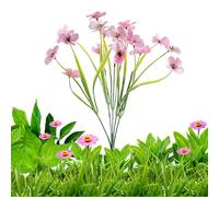 Artificial Violets | Artificial Plant Porch Violets Decor,Simulation Flowers Spring Summer Decoration,for Indoor Outdoor Garden Yard Patio Porch Lawn Backyard Balcony