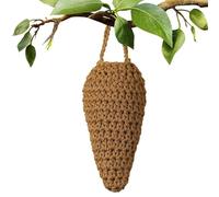 Artificial Wasp Nest Realistic Looking - Hand Crocheted for Outdoor Patio Trees Roof Eaves Garden Yard Backyard Farm | Multipurpose Outdoor Indoor Utility