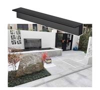 Artificial Waterfall Spillway for Garden Pond - 63" Recessed Water Feature with Soft Tube PVC Connector & Sealing Tape - Perfect for Yard & Landscape Decoration