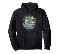 Artificial Weather Service Seeding the Sky Cloud Watching Pullover Hoodie