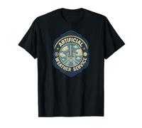 Artificial Weather Service Seeding The Sky Cloud Watching T-Shirt
