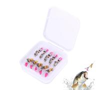 Artificial with 10 Glitter Metal Swimming-Fish with Hook
