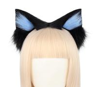 Artificial Wolf Ear Headband Cosplay Costume Hairhoop Party Headpiece Masquerades Headwear Animes RolePlaying Hairband Party Hairhoop For Women Girl