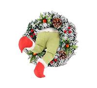 Artificial Wreath, Christmas Burlap Wreath Christmas Garland Decorations Super Cute and Lovely Great Gifts for Friends