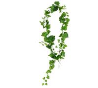 Artificial Wreath Fake Vine 180CM Real Touch Artificial Flowers Vivid Ivy Vine Rattan Leaf Garland Grass Plants Grape Leaves Home Garden Party Wedding Decor(Color5)
