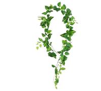 Artificial Wreath Fake Vine 180CM Real Touch Artificial Flowers Vivid Ivy Vine Rattan Leaf Garland Grass Plants Grape Leaves Home Garden Party Wedding Decor(Color 4)