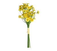 Artificial Yellow Daisy Posy, Bunch of Fake Yellow Daises, Realistic Spring Flowers Spray, Spring Floral Arrangement, Silk Flowers, Fake Likelike Faux Easter Flower Decoration