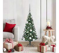 ArtificialChristmasTree with 150 LEDs Green 120 cm PVC