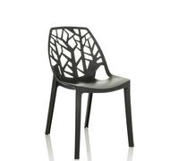 ARTIFO TRI - Outdoor chair Black