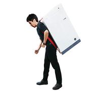 ArtiGifts Furniture & Appliances Lifting and Moving Straps for One Person - Heavy Duty Lashing Straps Up to 600lbs - Ergonomic Adjustable Length Grip - Good Helper to Mover Russet