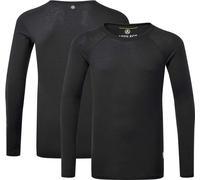Artilect Men's Boulder 125 Long Sleeve Baselayer Crew {ART-2211120} - Black - Large