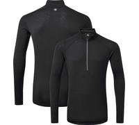 Artilect Men's Boulder 125 Long Sleeve ½ Zip Baselayer {ART-2211121} - Black - Small