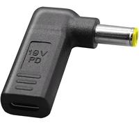 Artilits 100W Barrel Adapter 5.5x2.5mm to USB C, Type C to 5.5mm X 2.5mm DC Adapter Support 5V 12V 19V Made for Asus Laptops, Printer,Car Refrigerator Series