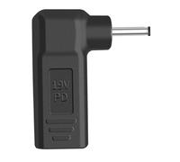 Artilits 100W DC Adapter 4.0x1.35mm to USB C, Type C to DC 4.0mm X 1.35mm DC Adapter Support 5V 12V 19V 20V Made for Asus Laptops Series