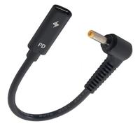 Artilits 3.5x1.35mm Type C Connector Male to Female, 5V 12V 20V USB C DC Adapter 3.5 x 1.35mm Made for Security Cameras, LED Lighting, USB Lights, USB Fans, Table Lamp, Bluetooth Audio