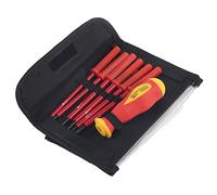 Artillery 7 Pcs Multifunction Insulated Slotted Cross and Slot Electrician Screwdriver Set, Replaceable Screwdriver Rod for Electrical Work