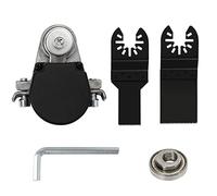 Artillery Oscillating Multitool Blade Kit, Aluminum Carbon Steel Blade Tool for Angle Grinder, Type 115/125, Universal Quick Release M14 Thread Adapter Kit