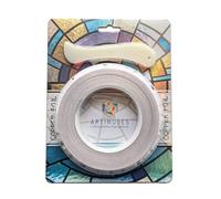ARTIMUSES Silver Back 7/32" Copper Foil Tape for Stained Glass (2 Rolls)