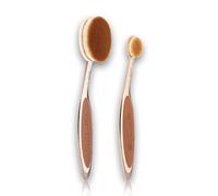Artis Elite 2 Brush Set - Makeup Brushes with Patented Design - Makeup Brush Set for Foundation and Concealer - Professional Tools - Rose Gold - 2 pc