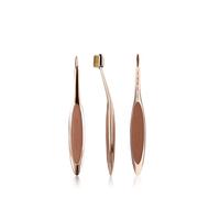 Artis Elite Linear Brush 1 - Makeup Brush with Solid Metal Handle - Soft Makeup Brushes - Makeup Tools for Liquid, Creams, Powders - Rose Gold - 1 pc